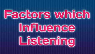 Factors which Influence Listening in Hindi