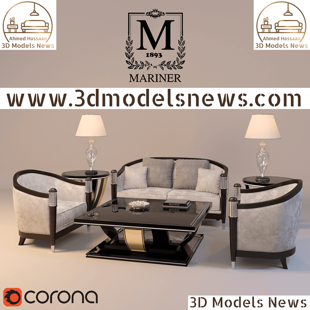 Collection of furniture MARINER Classic Style Model