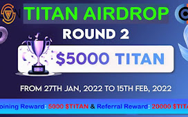 IRON Titanium Round 2 Airdrop 5000 $TITAN Token Free