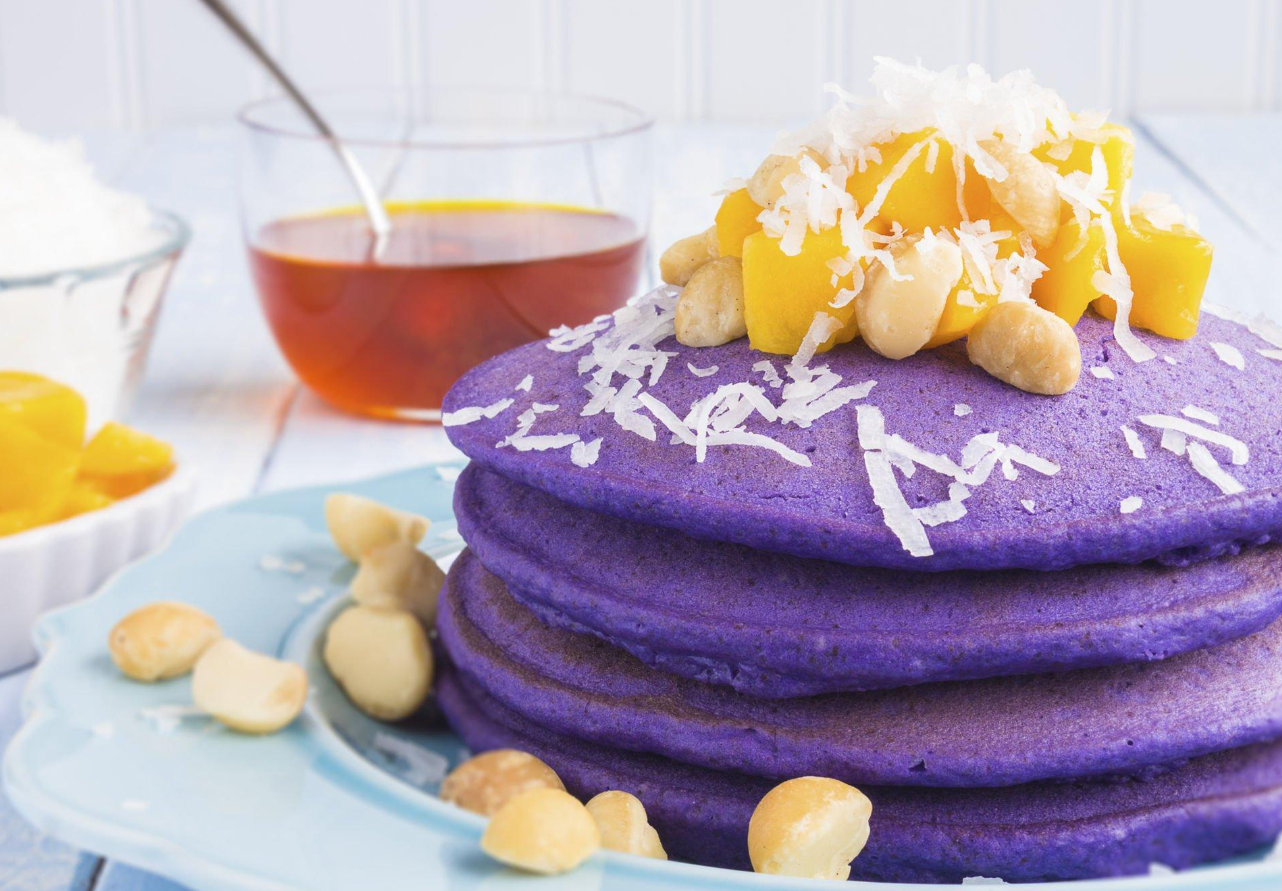 Ube Pancakes