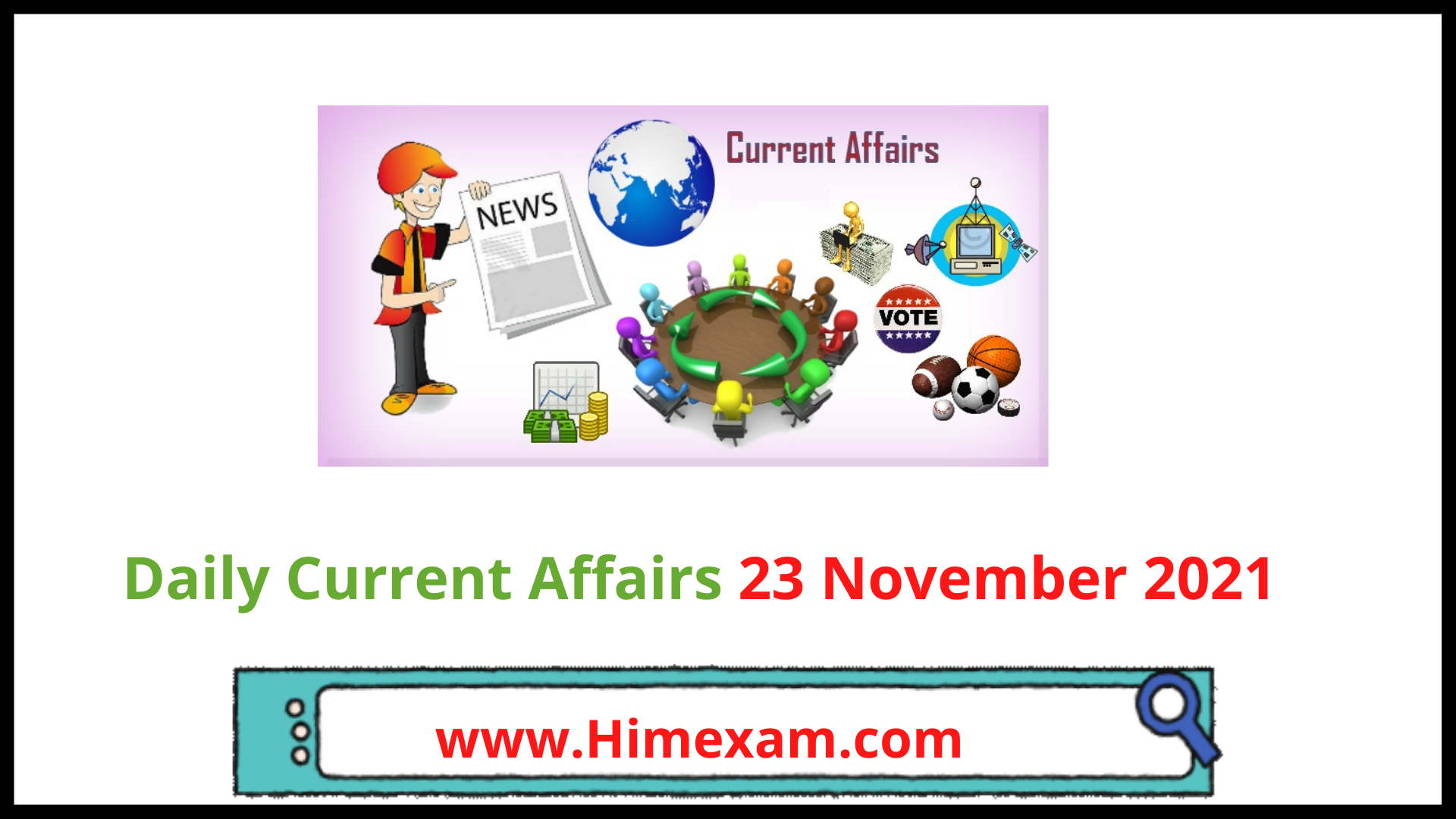 Daily Current Affairs 23 November 2021