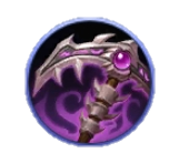 Aamon's second item is Calamity Reaper