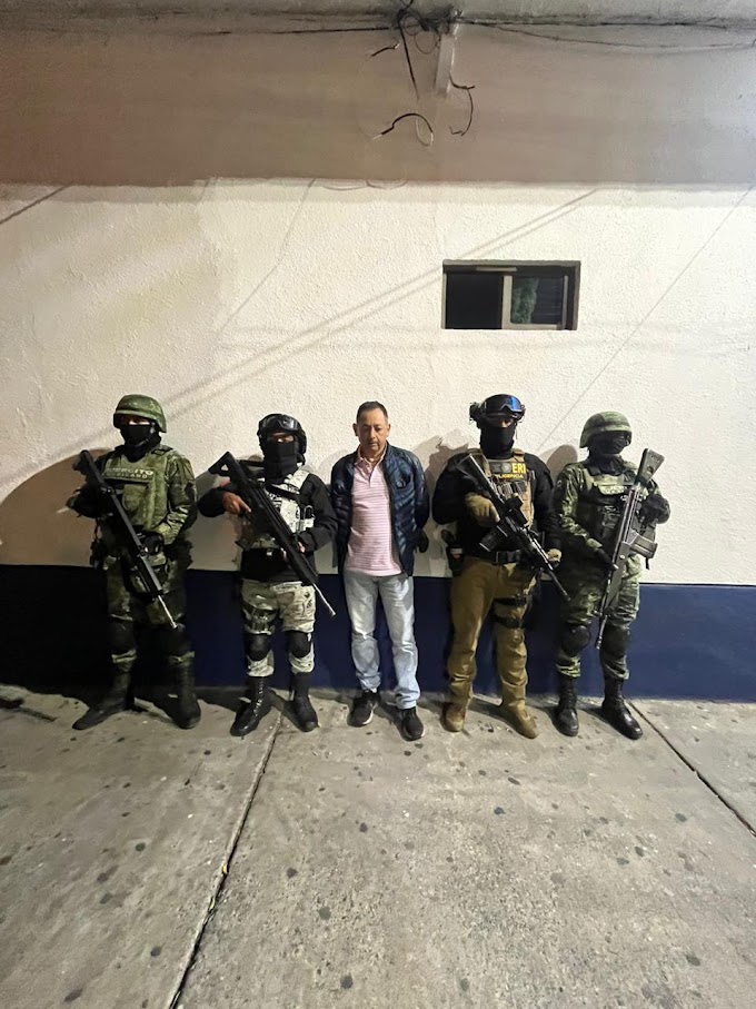 Capturan a El Máscaras con droga, y cartuchos útiles en Iztapalapa