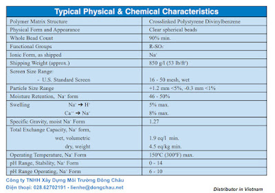 C100E Hạt nhựa trao đổi Cation Purolite