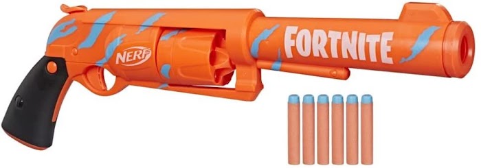 NERF Fortnite 6-SH Blaster with 6 Elite Darts