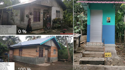 Lewat Aspirasi HRD, Kementerian PUPR Rehab 32 Rumah di Tanjong Putoh, Geuchik Nasir Ucapkan Terimakasih