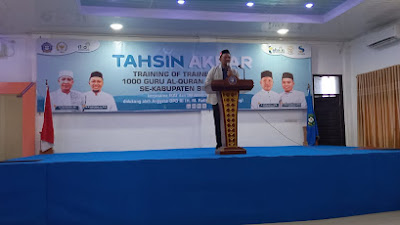 Senator Aceh Fadhil Rahmi Sponsori Pelatihan Tahsin Alquran di Kabupaten Bireuen