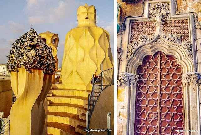 Barcelona: La Pedrera, de Gaudí, e uma fachada modernista no Bairro Gótico