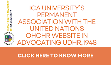 ICA University in Association with OHCHR of the UN