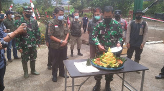 Dansektor 1 Menghadiri Acara Peresmian Taman Wisata Edukasi Desa (TAWIDES) Desa Tarumajaya, Kecamatan Kertasari Kabupaten Bandung,