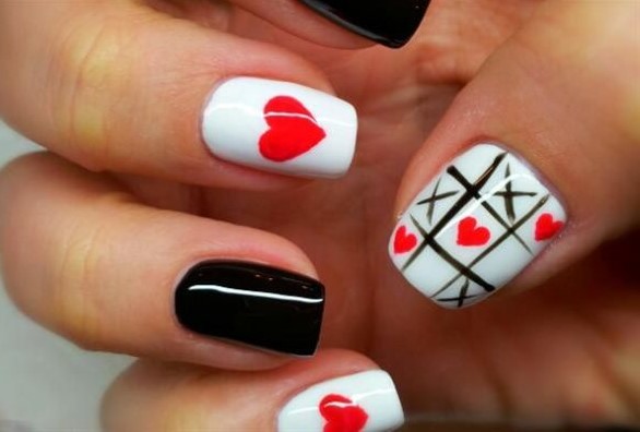 Easy Nail Art Designs || Valentines Day Nail Ideas