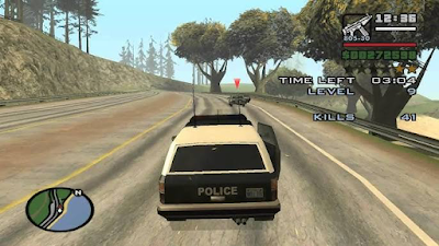 This is the refference of how cop missions look like in gta sa