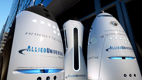 Knightscope announces partnership with Allied Universal