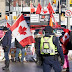 CANADÁ PROTESTA.- La Policía empieza a detener a los antivacunas que bloquean el centro de Ottawa
