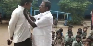 DMK councilor's husband slams school headmaster in Tirupur