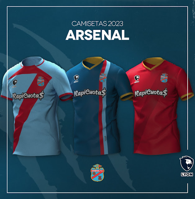 Camisa Reserva Arsenal de Sarandí 2023