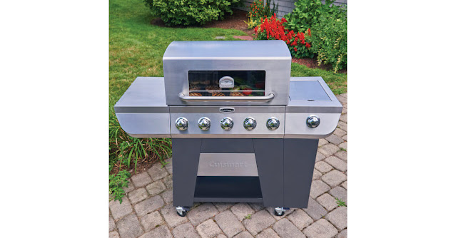 Cuisinart 3-In-1 Stainless Five-Burner Propane Gas Grill