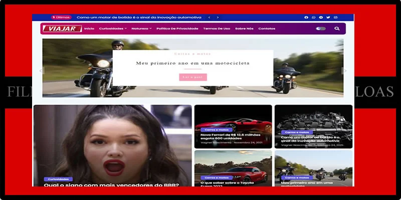 Template Blogger Grátis Para Download