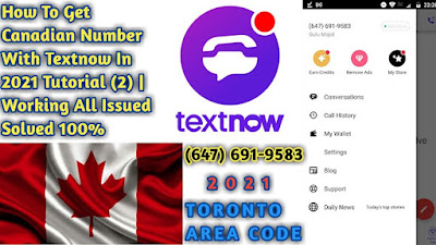How to get canadian number with text now||New method in 2021 text now tutorial (2) [TECHNICAL MUHIB]
