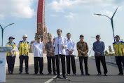 Danlanal Yogyakarta Saksikan Penandatanganan Prasasti dan peresmian Jembatan Kretek II