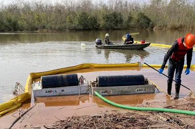 pipeline rupture in Louisiana