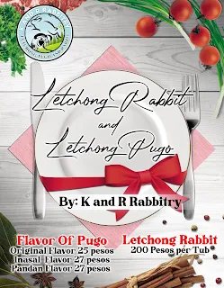 Lechong Rabbit And Lechong Pugo Menu