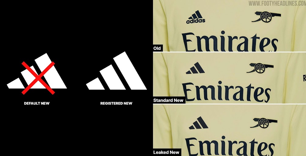 canvas Per ongeluk Verplaatsing New Adidas Logo Leaked - Minimal Change Confirmed - Footy Headlines
