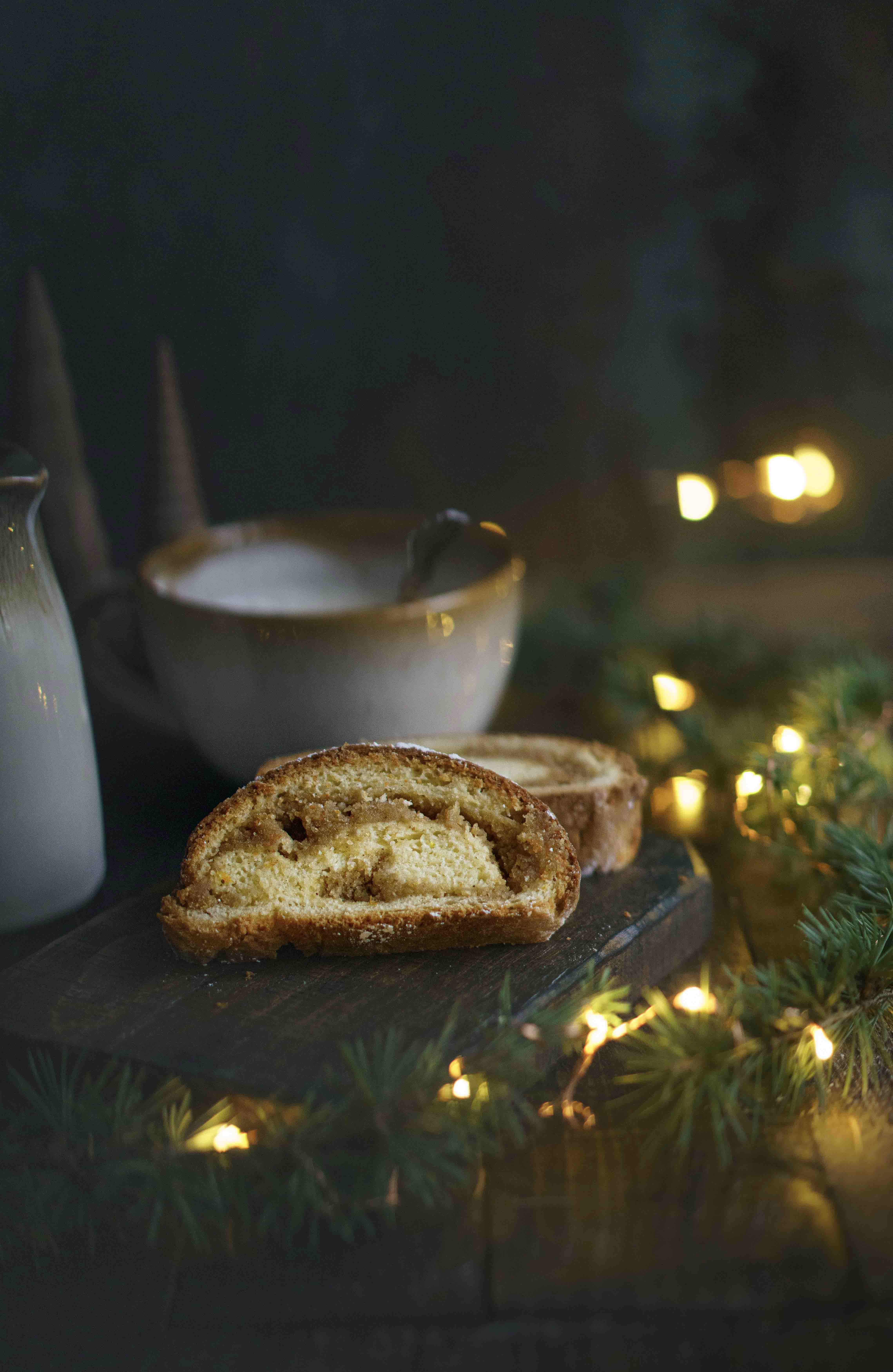 stollen de Noël aux fruits secs