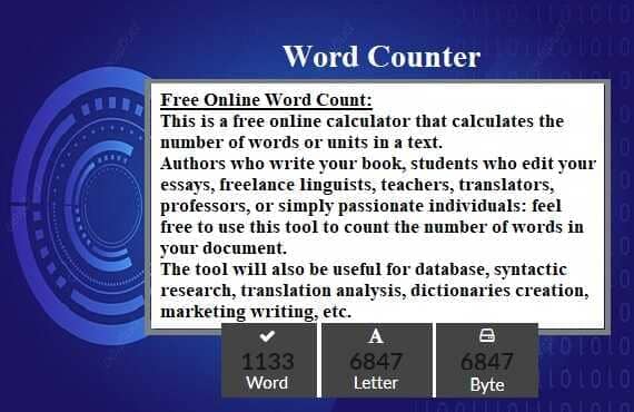 Counter Word