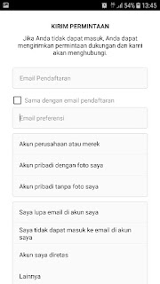 cara memulihkan akun Instagram lupa password dan email