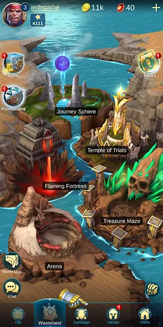 لعبة BlitZ Rise of Heroes | لعبة بليتز وصعود أبطال الأكشن والمغامرات