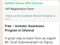 Free – Investor Awareness Program in Chennai
