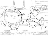 Inside Out coloring sheets coloring page