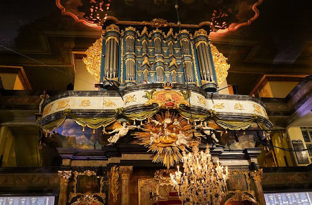 The Gloger organ in Kongsberg Church is the largest baroque organ in Scandinavia