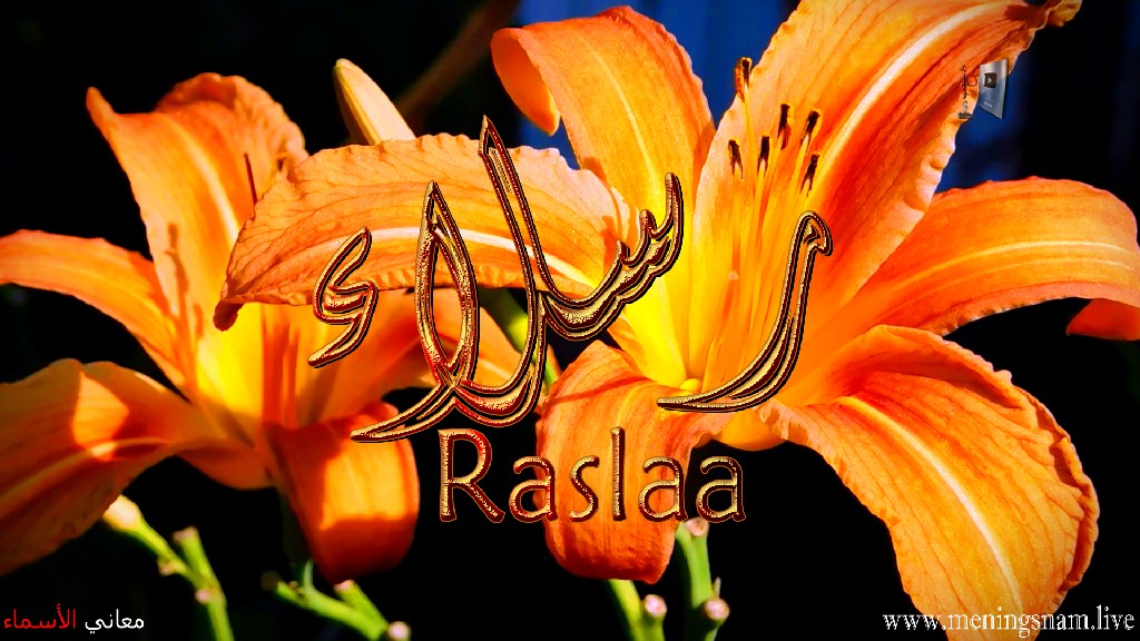 معنى اسم, رسلاء, وصفات, حاملة, هذا الاسم, Raslaa,