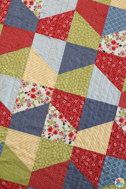 Lofty quilt pattern by Andy Knowlton of A Bright Corner