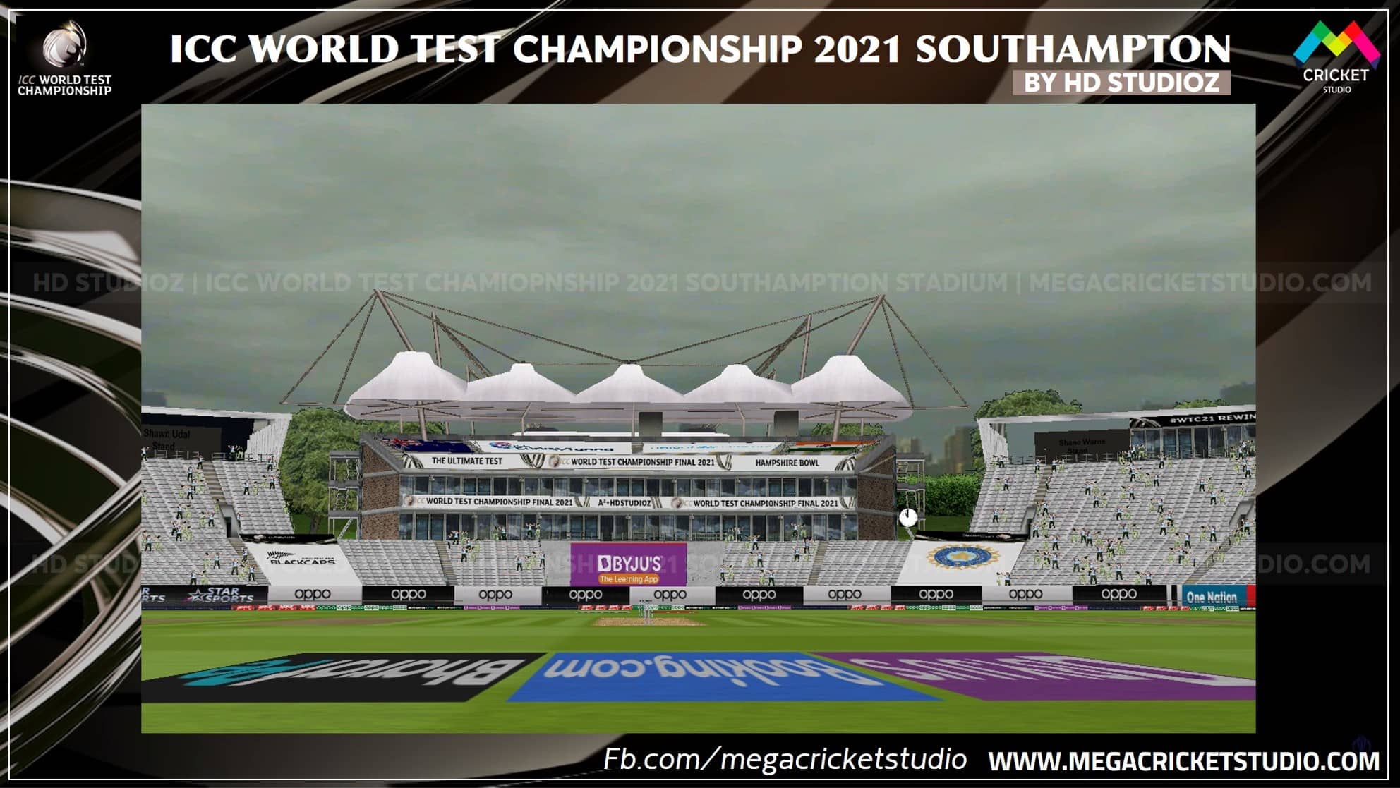 ICC World Test Championship 2021 Southampton Stadium for EA Cricket 07