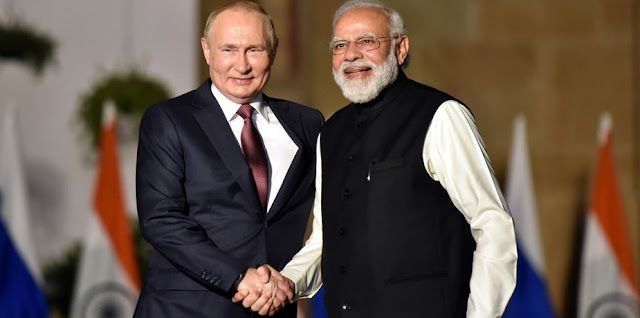 Putin annuncia una partnership militare tra Russia e India