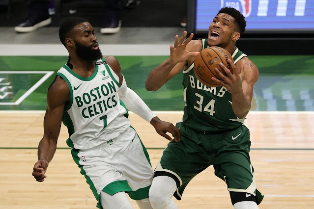Celtics kalah dari Bucks dengan skor 113-117