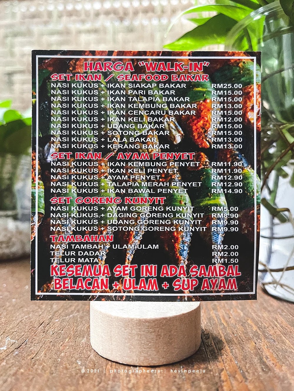 Zarra Ikan Bakar Seremban Harga Menu Zarra Ikan Bakar Penyet House