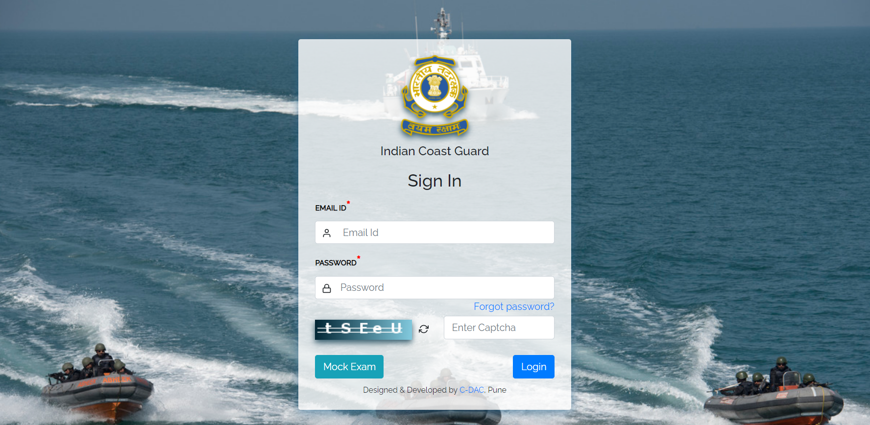 Indian Coast Guard Yantrik Navik Admit Card 2022 इंडियन कोस्ट गार्ड नाविक और यांत्रिक परीक्षा शहर और एडमिट कार्ड 2022