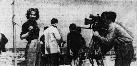 En 1951, Gérard Philipe à Punta del Este (festival de cinéma de Montevideo)