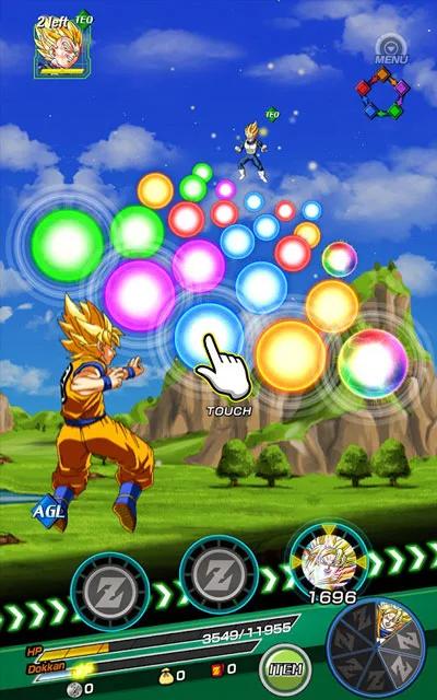 تحميل لعبة DRAGON BALL Z DOKKAN BATTLE مهكرة من ميديا فاير