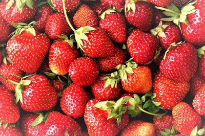 strawberries have been shown to improve heart health.