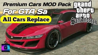 HD Premium Cars MOD Pack For GTA San Andreas PC in Hindi | 100% Working 