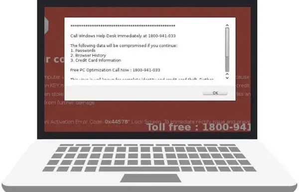 إصلاح رمز خطأ تنشيط Windows 0x44578