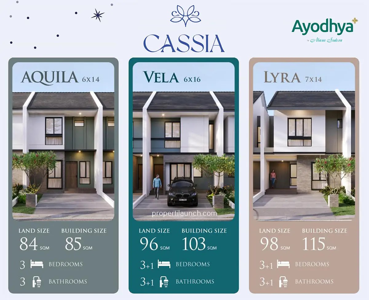 Rumah Cassia Ayodhya Alam Sutera