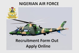 Nigerian Air Force Releases List Of Successful Candidates For Basic Military Training Course BMTC 42/2021
