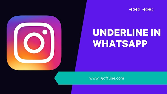underline in whatsapp