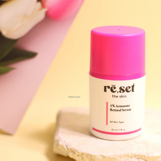 review reset 1% actosome retinol serum